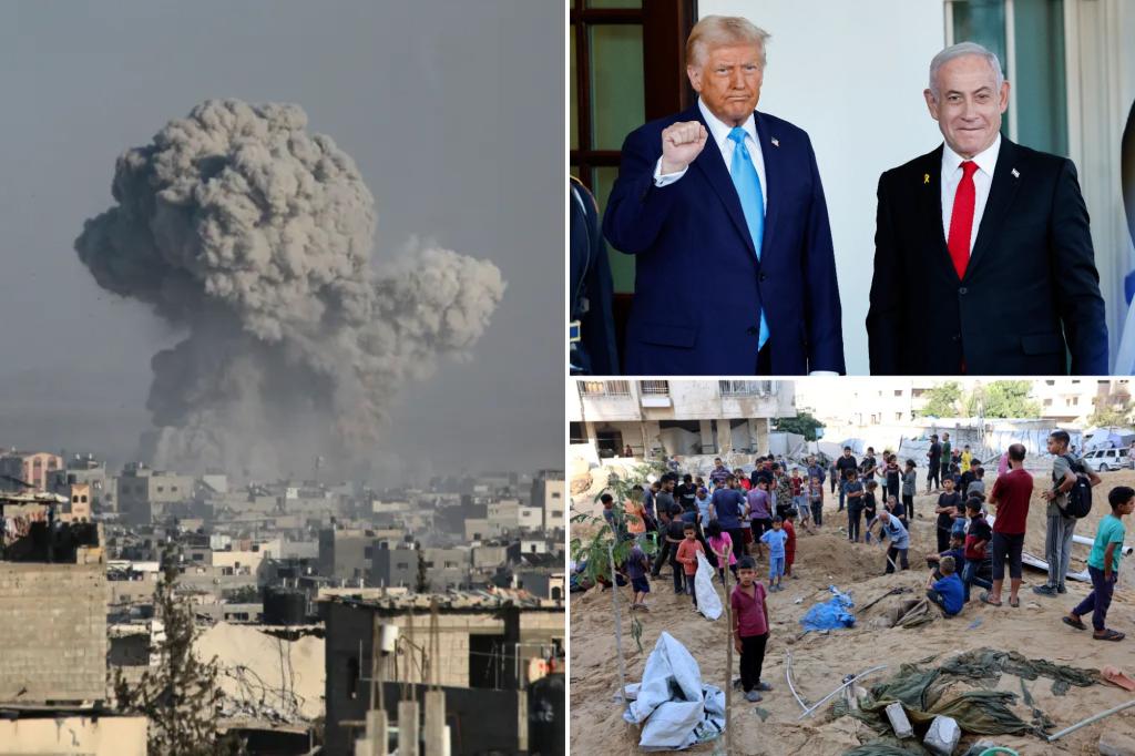 Israel instructs evacuations in northern Gaza as Trump urges an end to the Hamas conflict