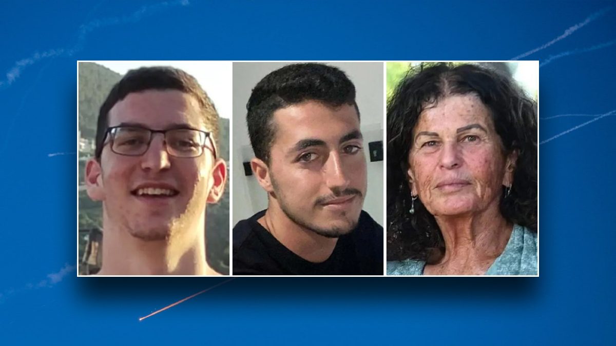 Israel retrieves the bodies of three additional hostages taken by Hamas after the October 7 attacks.