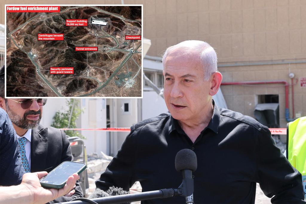 Israeli Prime Minister Benjamin Netanyahu suggests Israel can target Fordow independently.