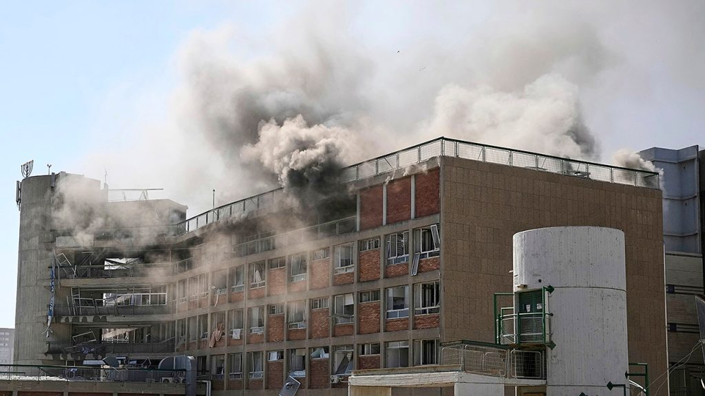 Israeli hospital hit directly by Iran as Netanyahu promises retaliation and other major news