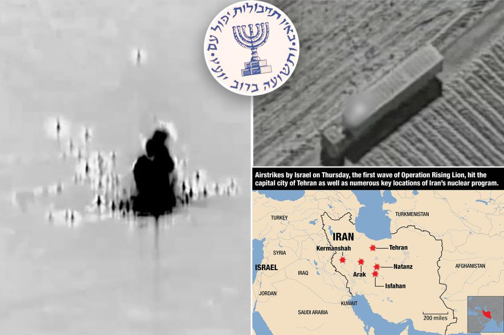 Israel's Mossad penetrated Iran to disrupt air defense systems during Operation Rising Lion airstrikes