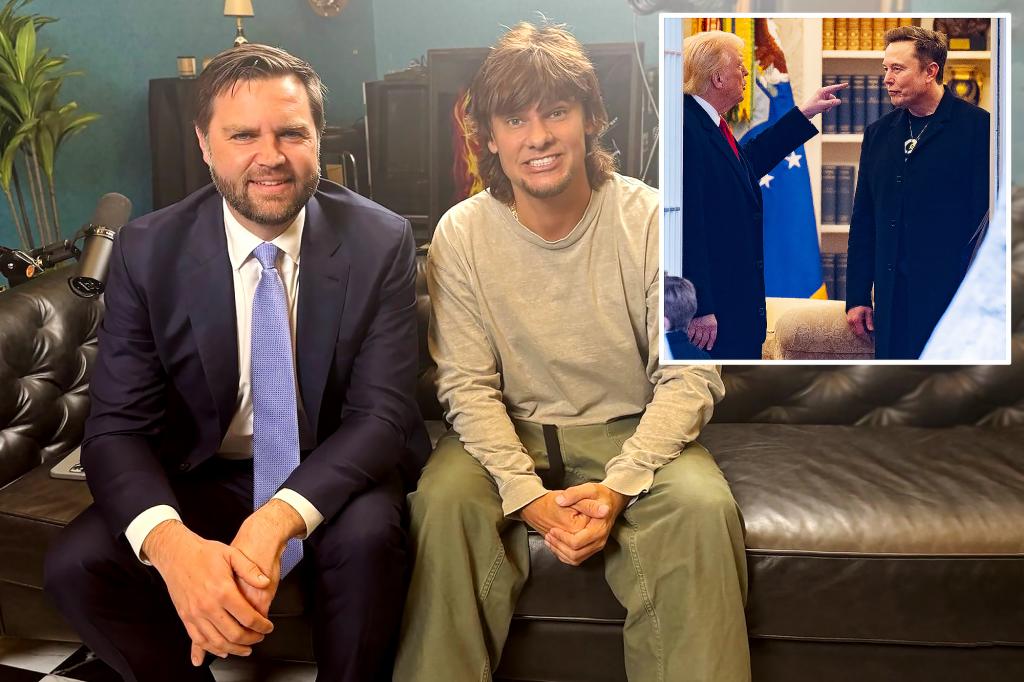 JD Vance discusses the Trump-Musk conflict on the Theo Von podcast