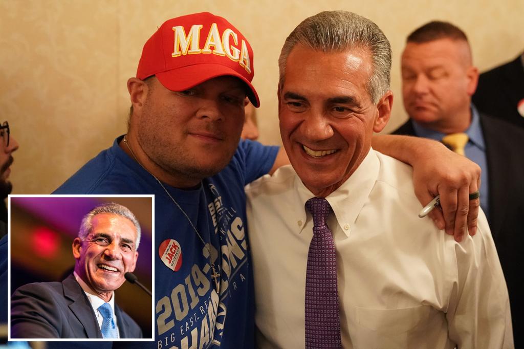 Jack Ciattarelli, a favorite among MAGA supporters, secures victory in the NJ Republican primary for governor.
