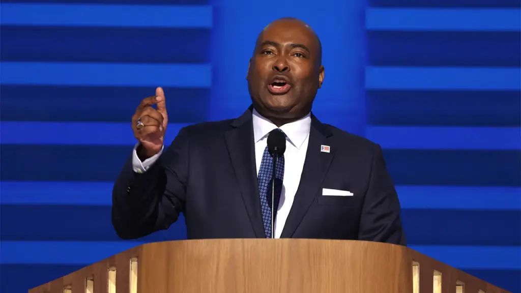 Jaime Harrison expresses concern over his limited impact as DNC chair in the 2024 campaign.