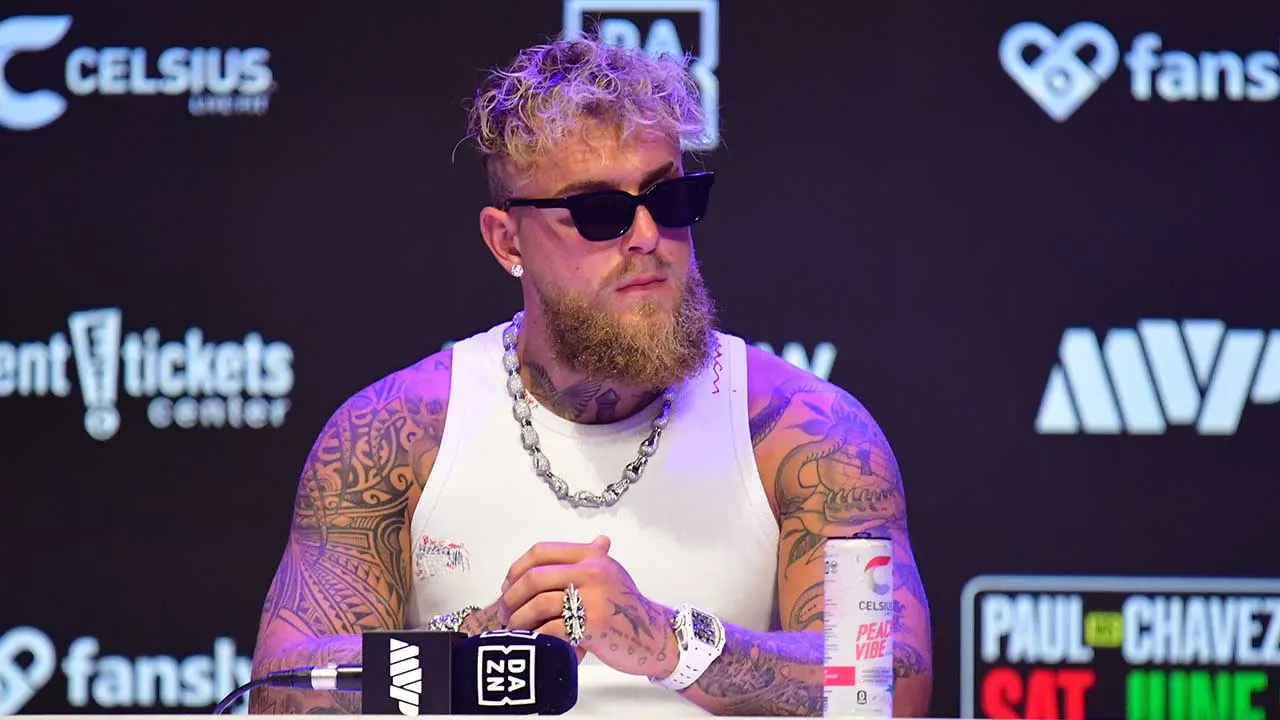 Jake Paul stands up for Tyson fight, walks out of intense Piers Morgan interview