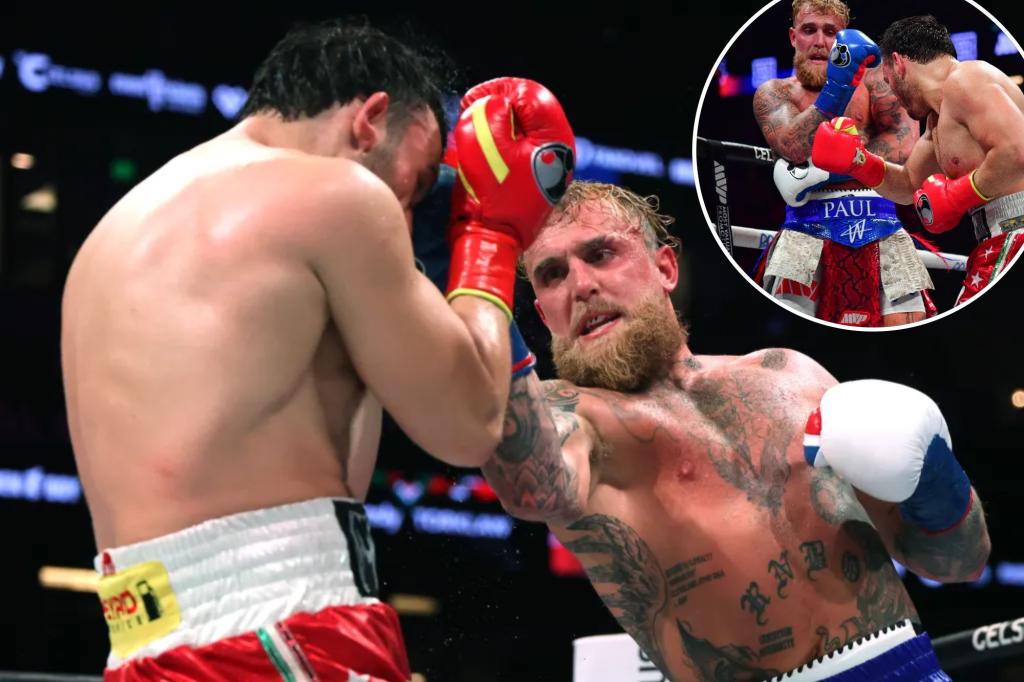 Jake Paul wins by unanimous decision against Julio Cesar Chavez