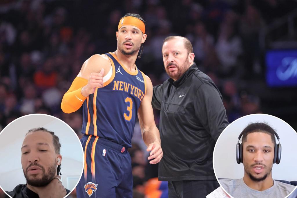 Jalen Brunson and Josh Hart express their admiration for Tom Thibodeau.