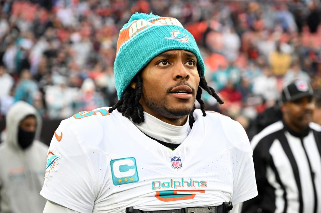 Jalen Ramsey is missing the beginning of Dolphins minicamp amid ongoing trade discussions.