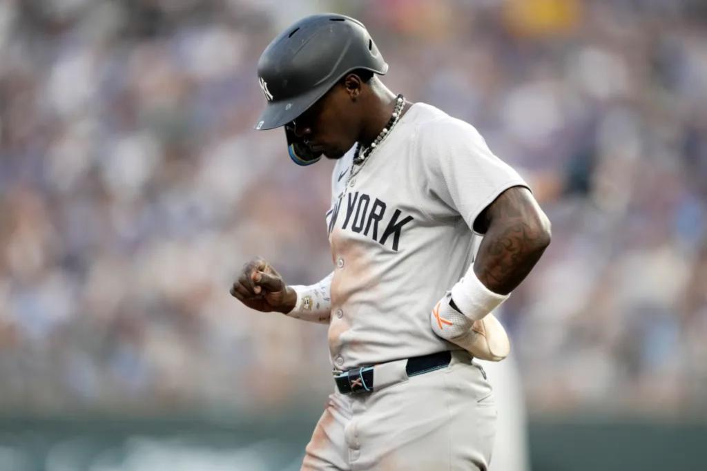 Jazz Chisholm Jr. of the Yankees feeling upset about ongoing injury problems