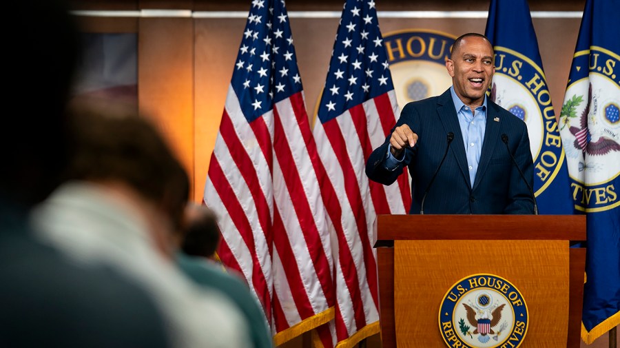 Jeffries claims Trump is purposefully escalating tensions in Los Angeles
