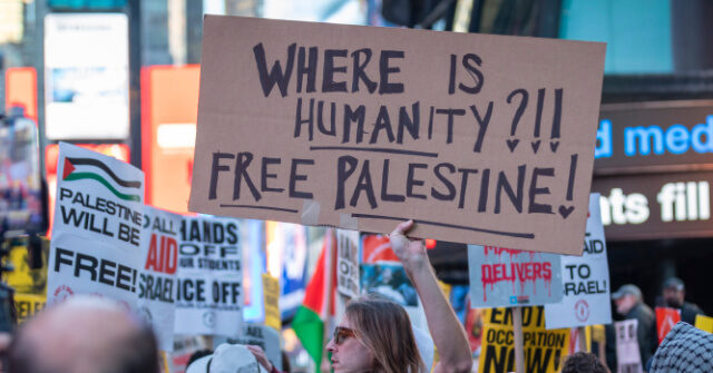 Jewish Organization Starts Times Square Campaign Connecting ‘Free Palestine’ to Genocide