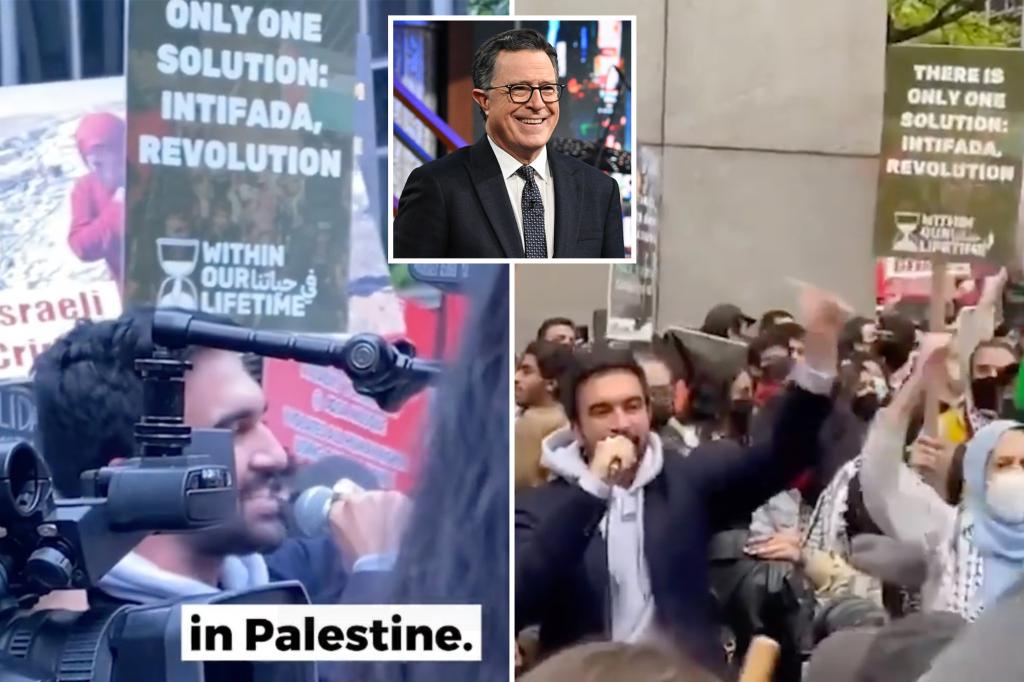 Jewish leaders call on Stephen Colbert to question Zohran Mamdani.
