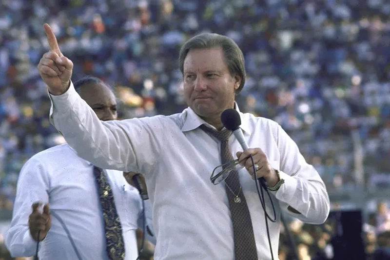 Jimmy Swaggart, America's longest-serving televangelist, is in critical condition following a heart attack.