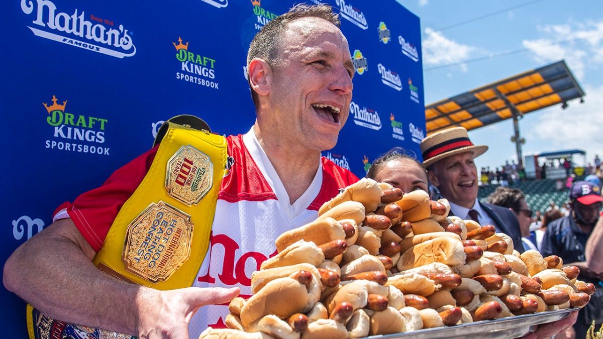 Joey Chestnut will participate in the 2025 Nathan's Hot Dog Eating Contest