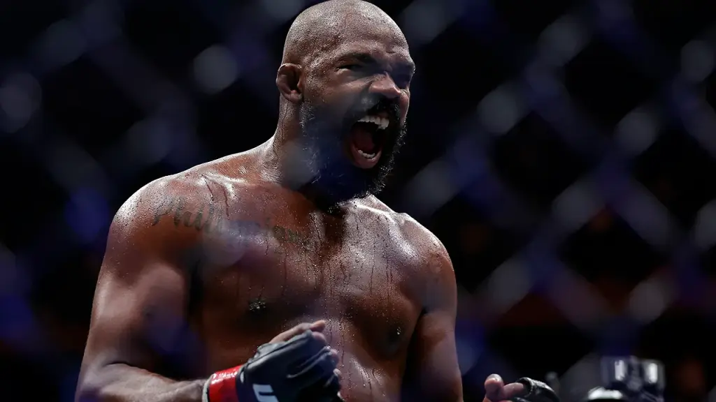 Jon Jones, a supporter of Donald Trump, steps down as UFC heavyweight champion.