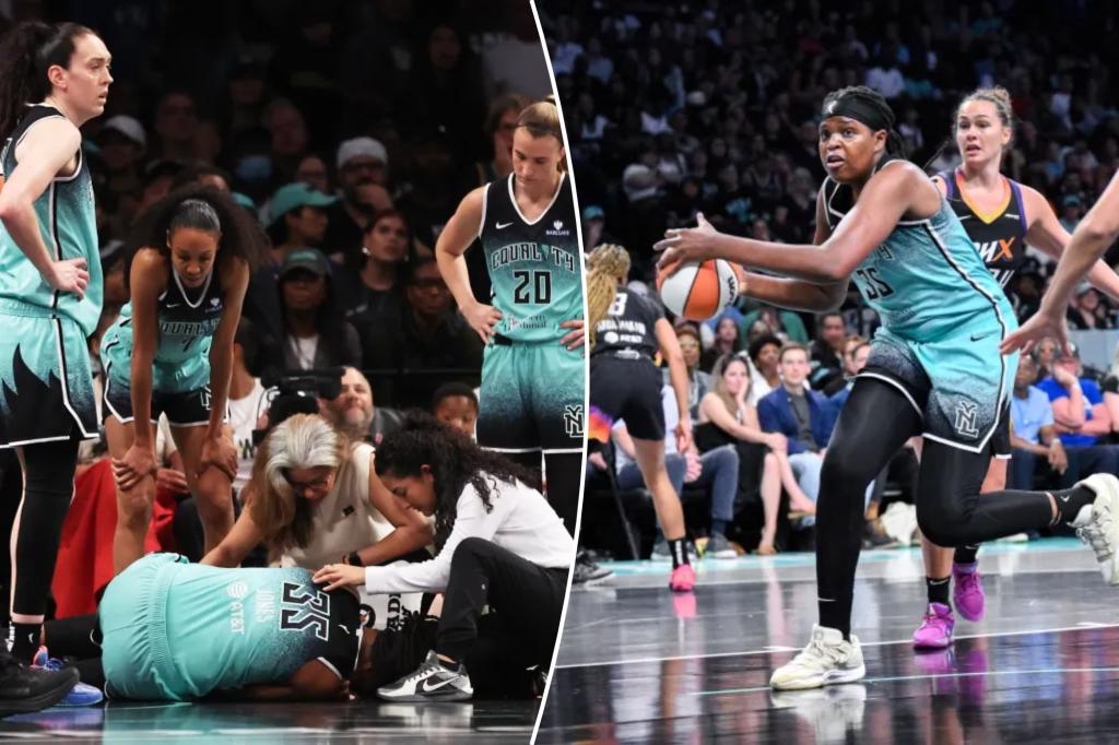 Jonquel Jones likely to be out for at least a month due to injury.