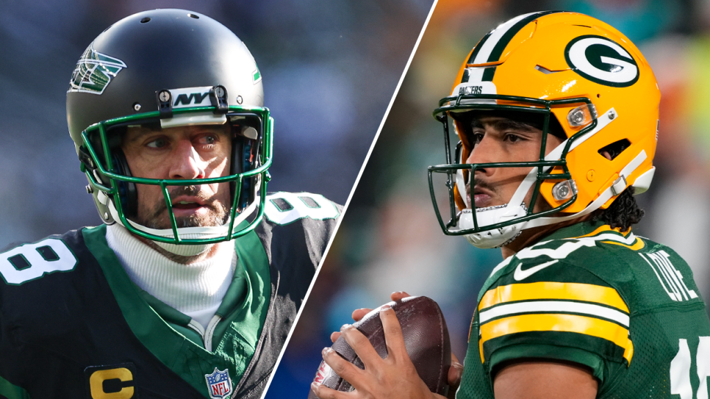 Jordan Love looks forward to reuniting with Aaron Rodgers when the Packers play the Steelers.