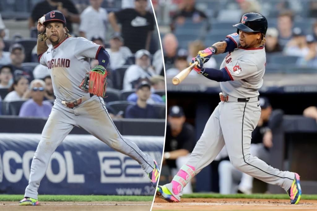 Jose Ramirez showcases his defensive skills in victory against the Yankees.