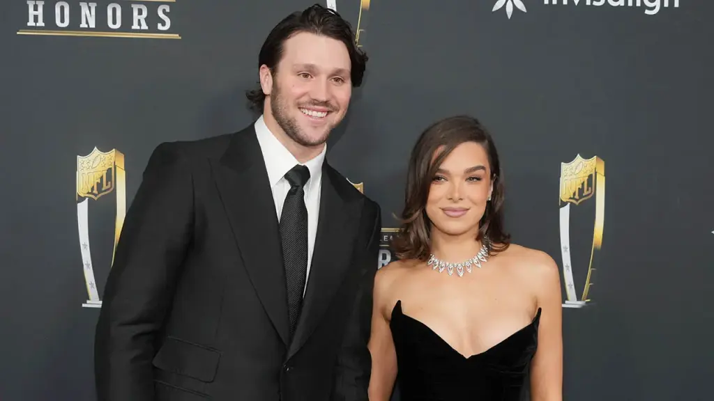 Josh Allen, the MVP, ties the knot with Hailee Steinfeld