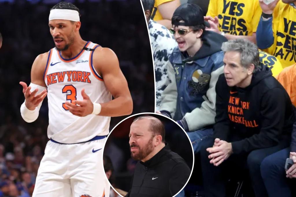 Josh Hart and Ben Stiller respond to the firing of Knicks' coach Tom Thibodeau