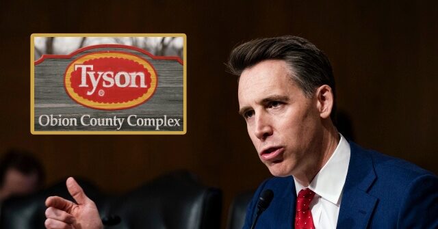 Josh Hawley Claims Tyson Foods Hires Illegal Workers and Minors