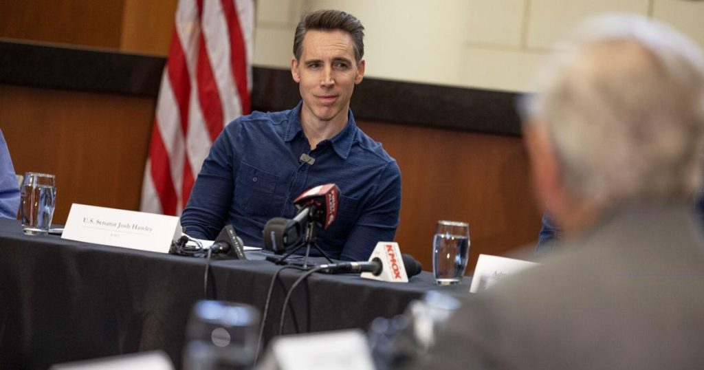 Josh Hawley's position on Medicaid adds to his blue-collar credentials.