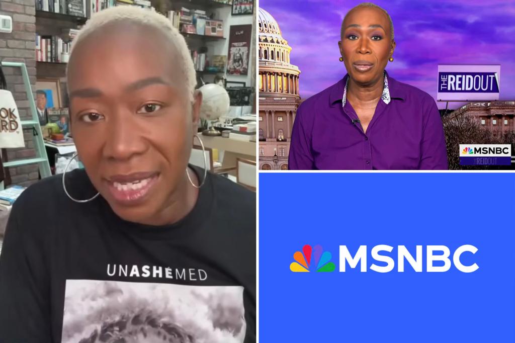 Joy Reid says her shocked MSNBC managers advised her to refrain from social media.