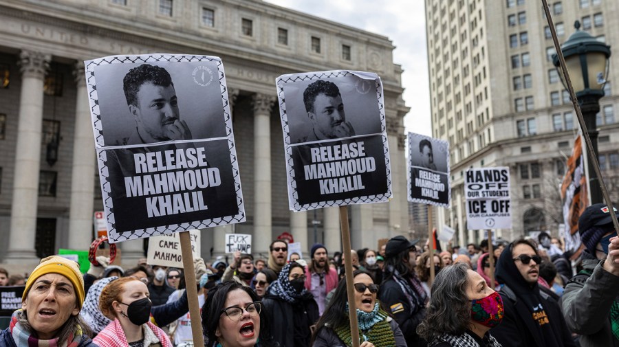 Judge refuses to free Mahmoud Khalil as government moves to a different charge of deportation