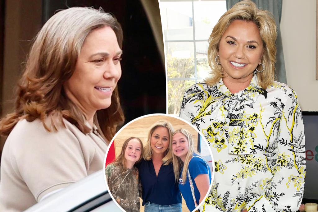 Julie Chrisley has returned to her blonde hair after being released from prison.