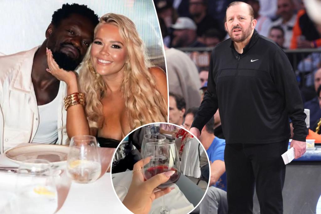 Julius Randle's wife creates excitement with a video following Tom Thibodeau's firing from the Knicks