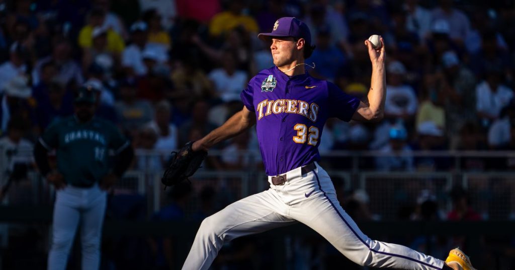 Kade Anderson shines as LSU shuts out Coastal Carolina in Game 1