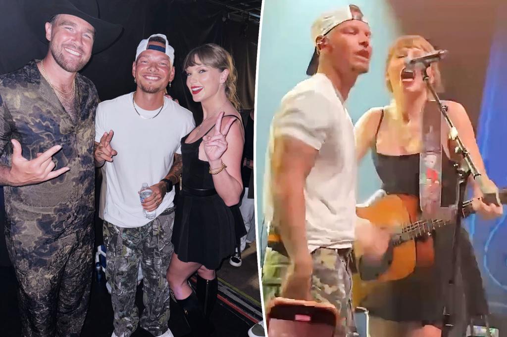 Kane Brown playfully teases Taylor Swift's unexpected show in Nashville