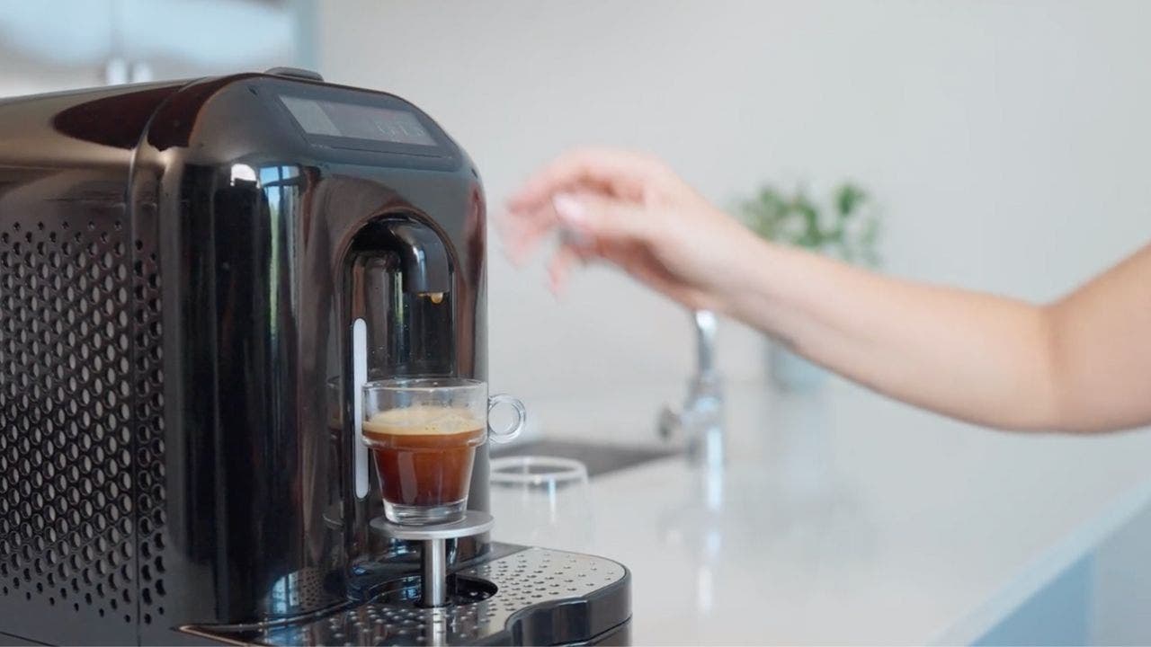 Kara Pod transforms air into drinking water and coffee without needing plumbing