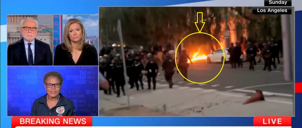 Karen Bass Claims All Is Well In LA While Video Shows Rioters Wreaking Havoc