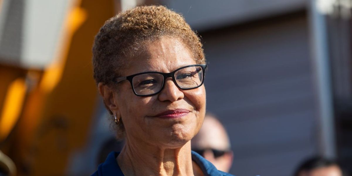 Karen Bass finally takes action &mdash; but only after Trump promises to 'free' Los Angeles