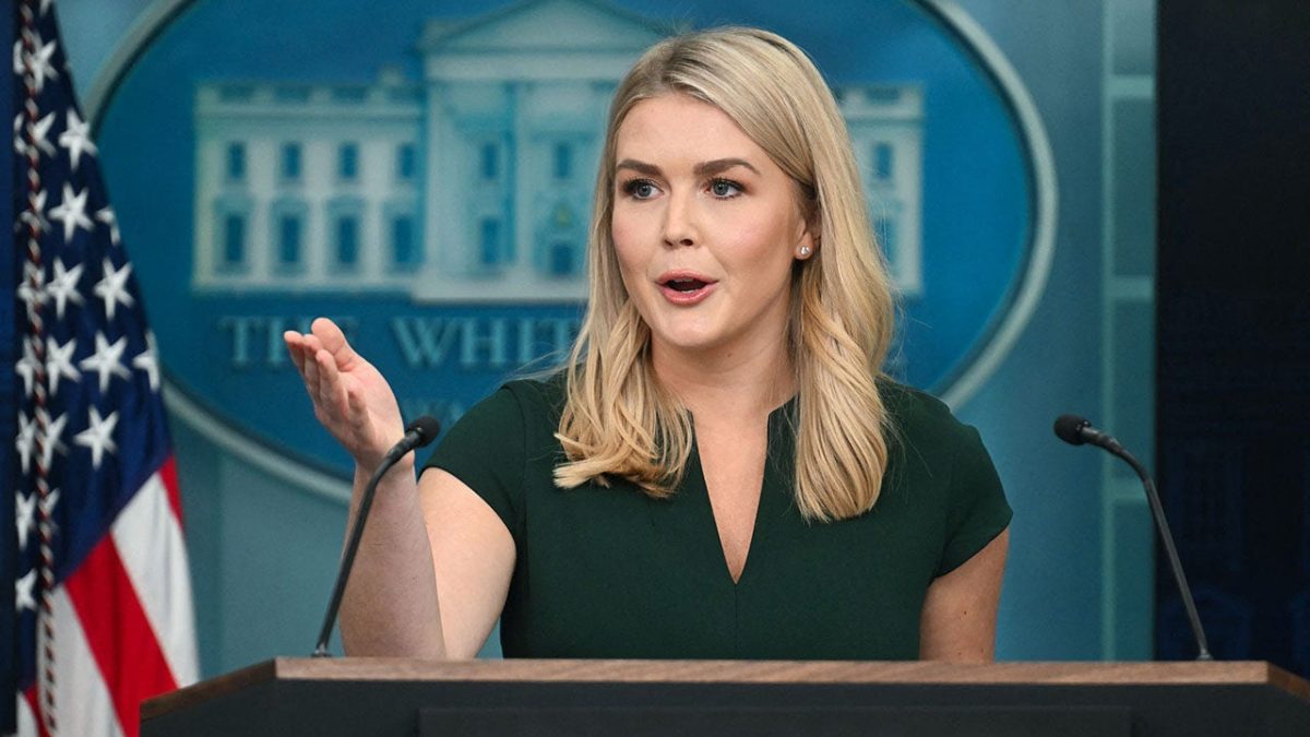Karoline Leavitt denies allegations that the Trump administration did not provide briefings on Iran strikes.