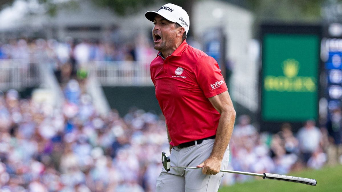 Keegan Bradley, the Ryder Cup captain, triumphs at the Travelers Championship in an exciting manner.