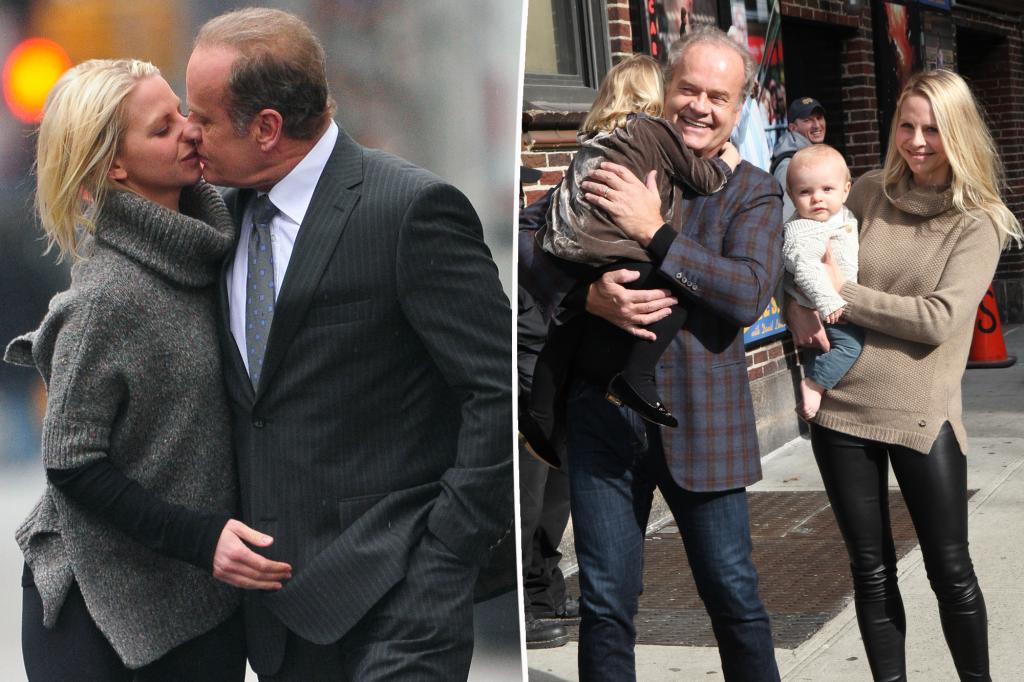 Kelsey Grammer, 70, is going to have his 8th child with wife Kayte Walsh who is expecting.