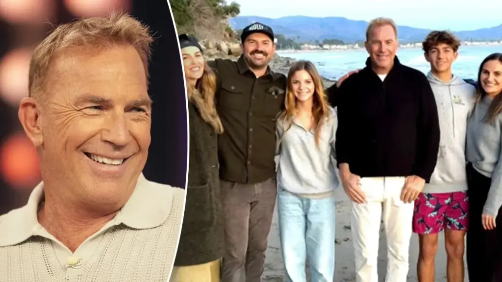 Kevin Costner discusses his experiences with fatherhood at the age of 70