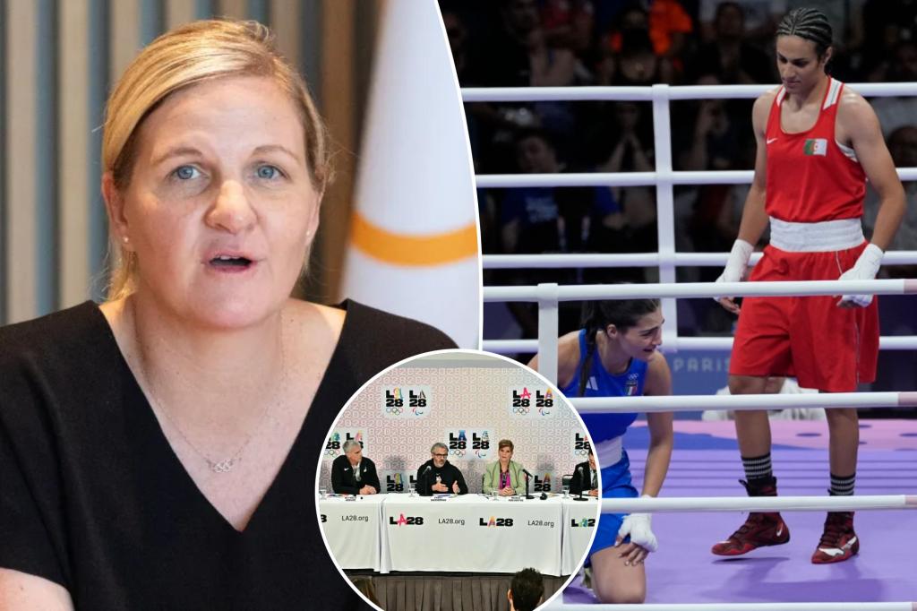 Kirsty Coventry urges safeguarding women's athletics amid rise of trans athletes worldwide