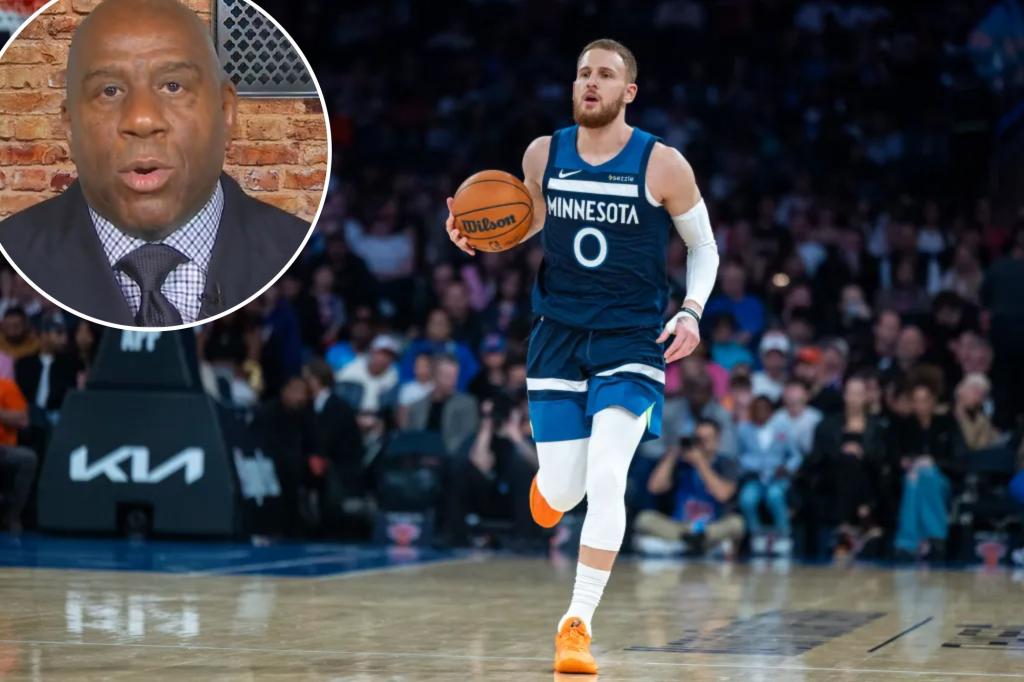 Knicks lost their confidence after the Donte DiVincenzo trade, according to Magic Johnson.