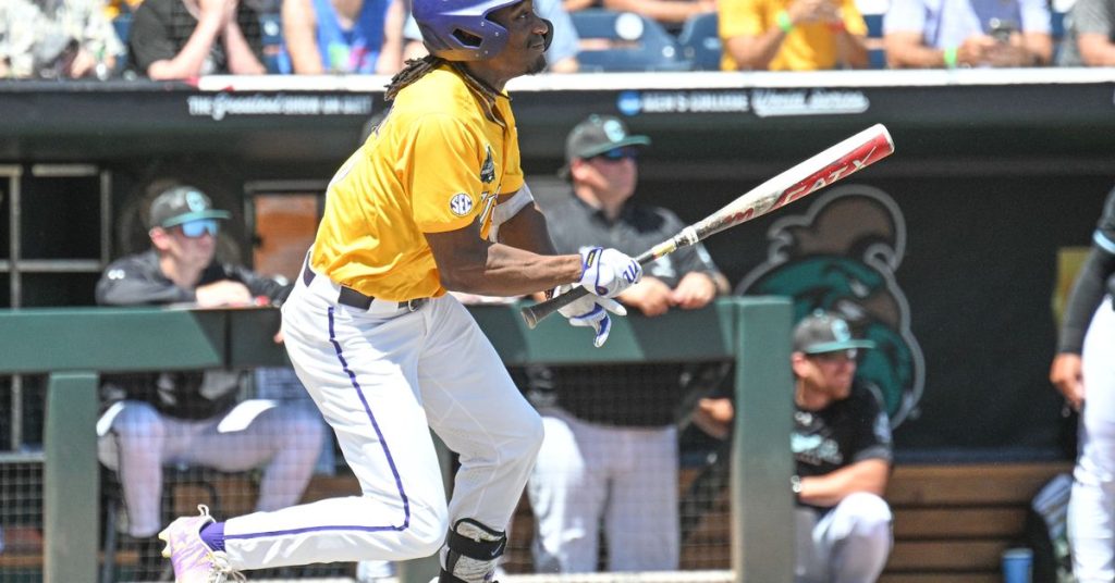 LSU defeats Coastal Carolina to win their eighth title at the Men’s College World Series