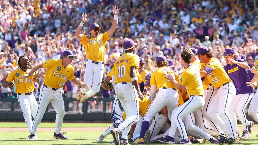 LSU wins NCAA baseball championship by beating Coastal Carolina