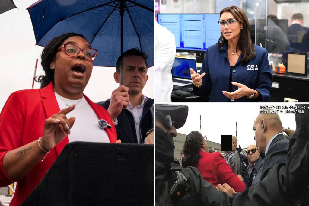 LaMonica McIver, a U.S. Representative, charged with federal offenses related to incident at New Jersey immigration center