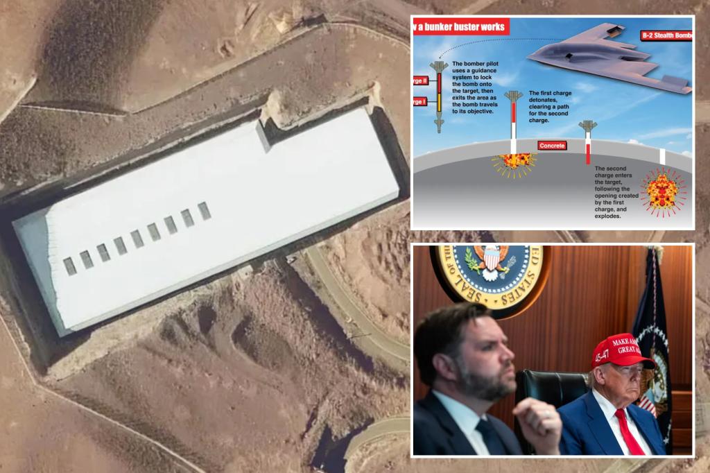 Large Ordnance Penetrator bomb was necessary to target untouched Iran Fordow nuclear site