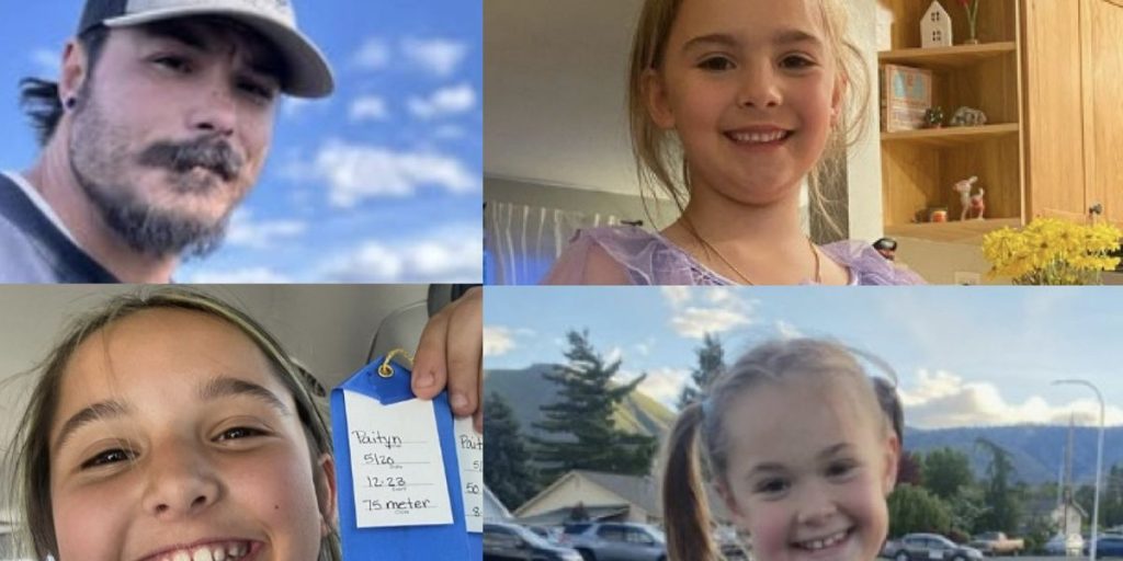 Large search operation launched for father of three girls discovered deceased; they disappeared following a planned visit.