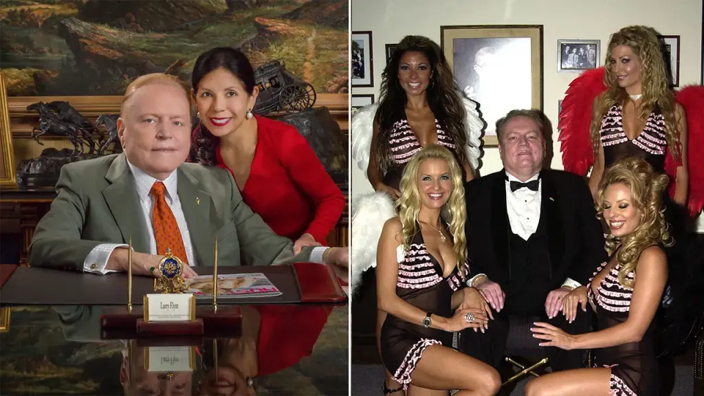 Larry Flynt provided relationship advice to Woody Harrelson's wife that helped mend their marriage.