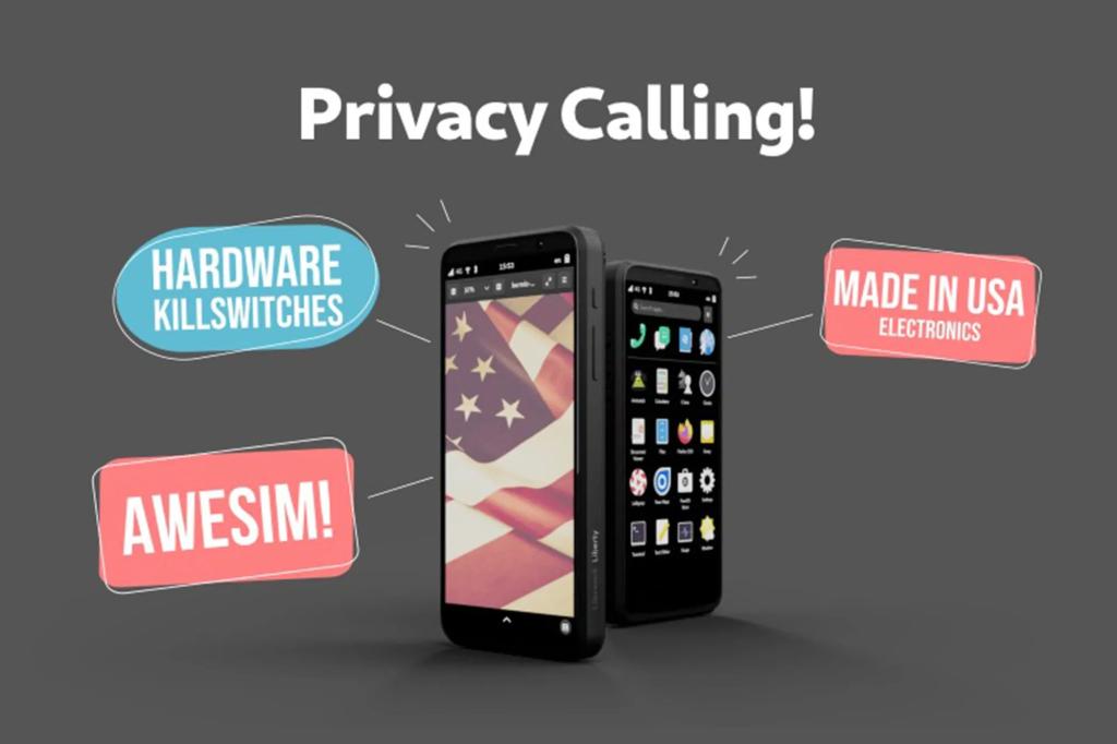 Liberty Phone promotes its 'made in America electronics' – yet it is priced at $1,999