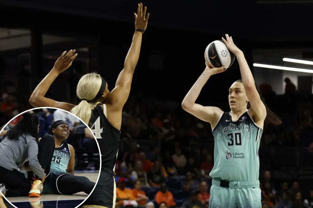 Liberty overcome Mystics even after Jonquel Jones is injured