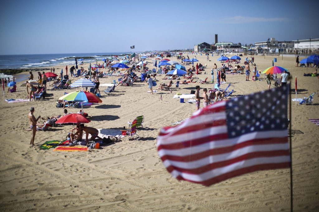 Lifeguard at the Jersey Shore injured by beach umbrella in surprising incident